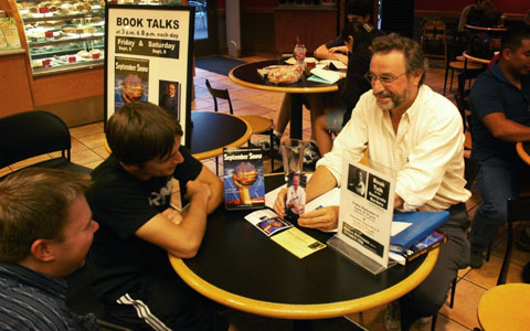 Robert Balmanno's first meet-and-greet event was held at the Sunnyvale Borders bookstore in September of 2006.