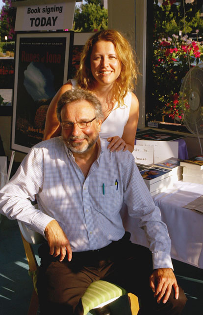 Robert with author Suzanne